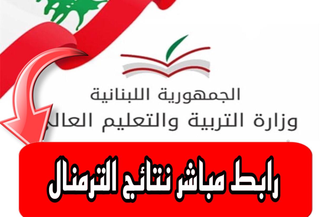 results.mehe.gov.lb رابط نتائج الترمينال 2024 برقم المترشح مـــن موقع وزارة التربية والتعليم العالي فور ظهــــورها