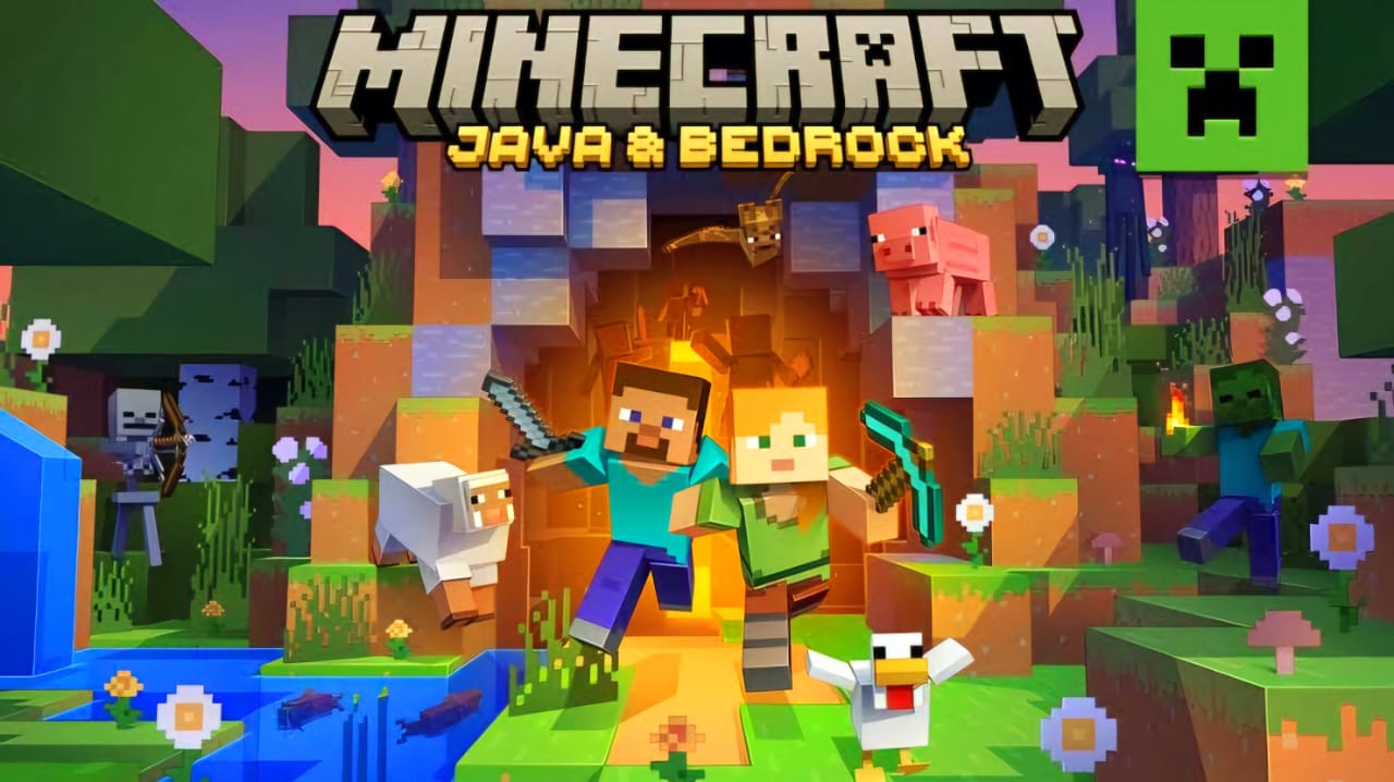 استمتع ببناء القصور والقلاع عند تثبيت لعبة ماين كرافت 2024 اخر اصدار