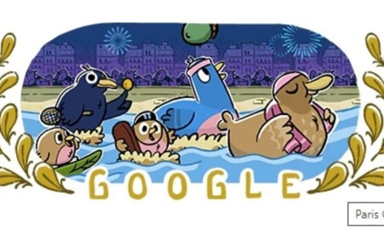 شعار الشركة الجديد .. جوجل يحتفل اليوم لأولمبياد باريس النسخة 33 “ركوب الأمواج”
