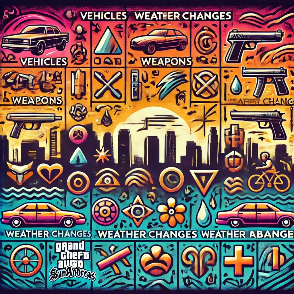 شفرات جاتا سان اندرياس