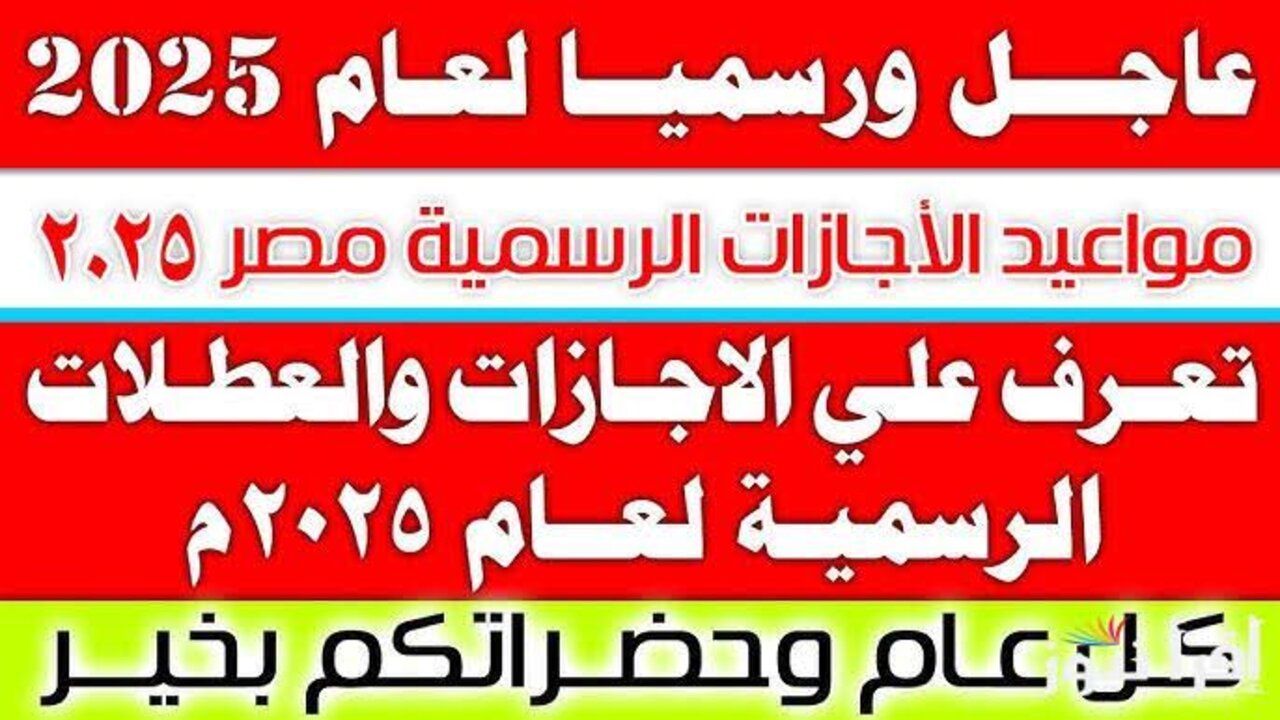 هل رأس السنة اجازة رسمية؟.. الحكومة المصرية تـــوضـــح