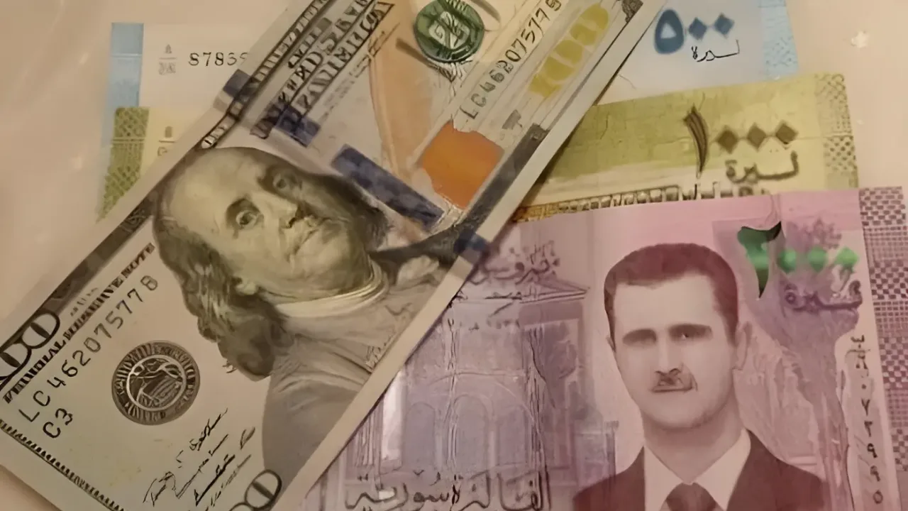 سعر صرف الدولار مقابل الليرة السورية.. ارتفـــاع كبير في سعر صرف الدولار اليوم في سوريا