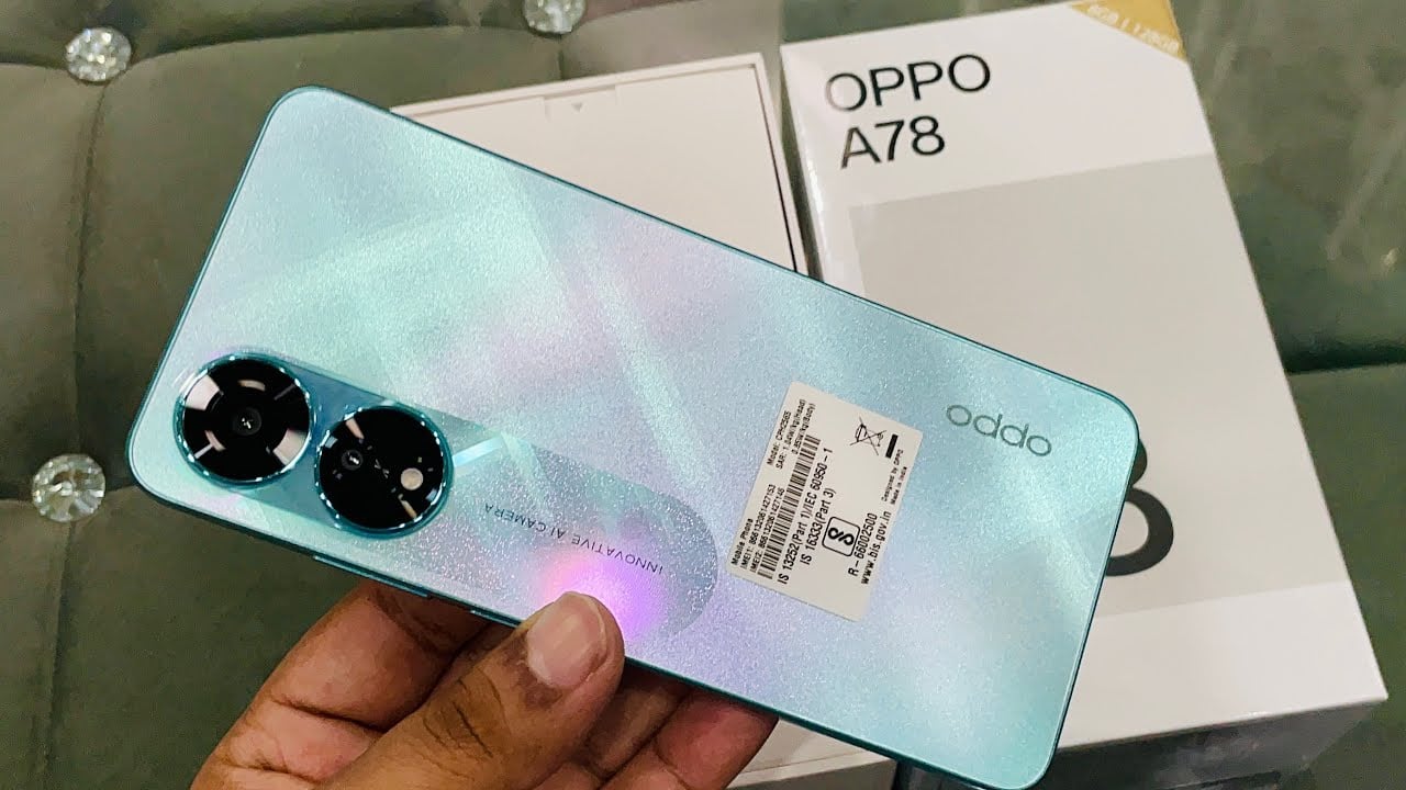 ارخص هاتف من أوبو بسعر اقتصادي.. مواصفات هاتف Oppo A78 4G وسعره فى مختلف الدول