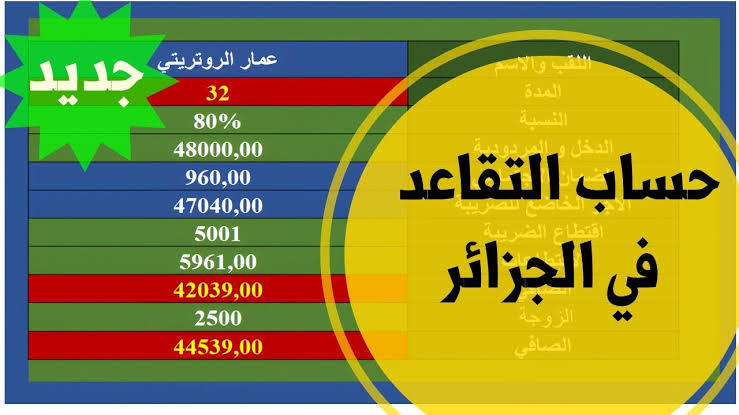“أخبار سارة للمتقاعدين”.. تعرف على طريقة الحكومة الجزائرية الجديدة لحساب قيمة المعاشات لعام 2025.. احسب الان؟؟!!