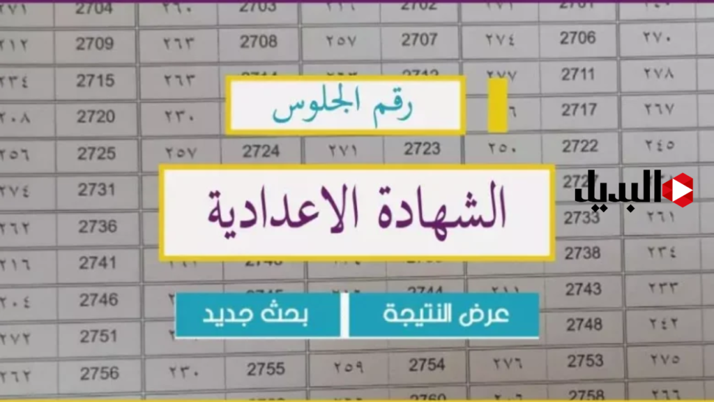 نتيجة الشهاده الاعداديه 2025