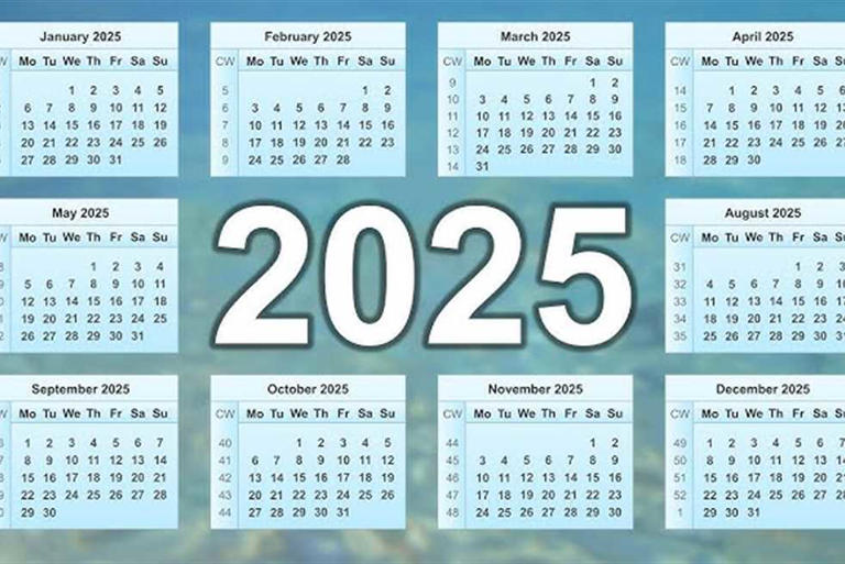 الإجازات الرسمية 2025