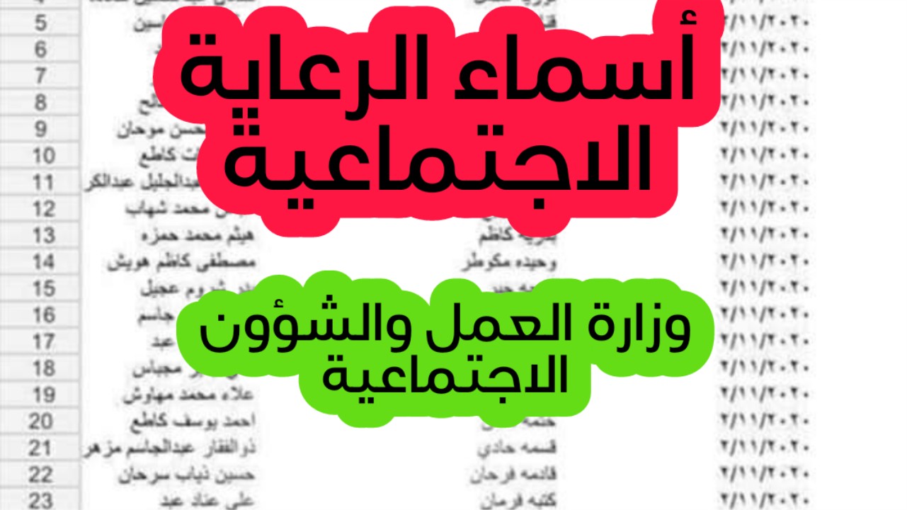 الآن تأكد.. الرابط الرسمي للاستعلام عن اسماء المشمولين في الرعاية الاجتماعية الوجبة الأخيرة 2025 عبر منصة مظلتي