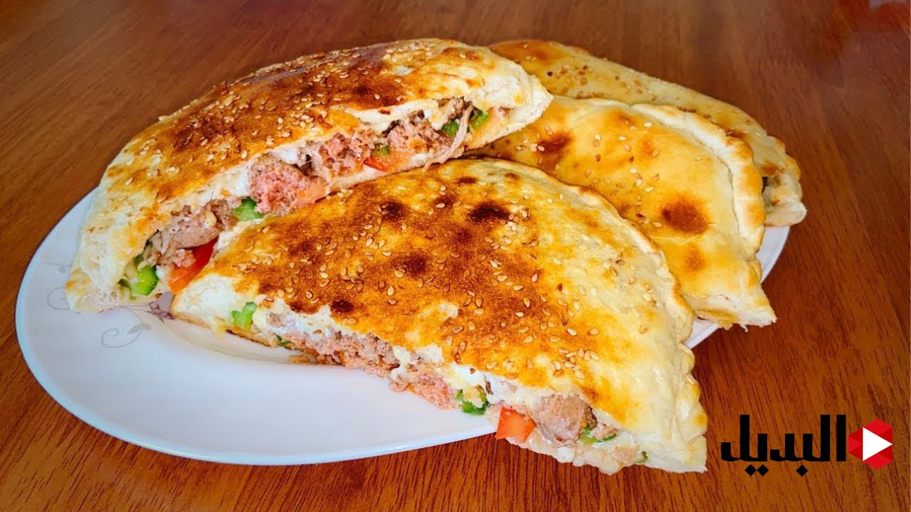 طريقة عمل حواوشي بالجبنة الموتزريلا ولادك هيحبوه وهياكلوه في دقيقة واحدة بس