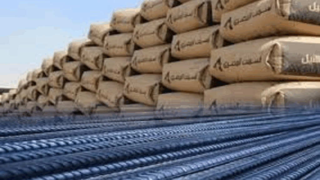 سعر طن الحديد والأسمنت اليوم