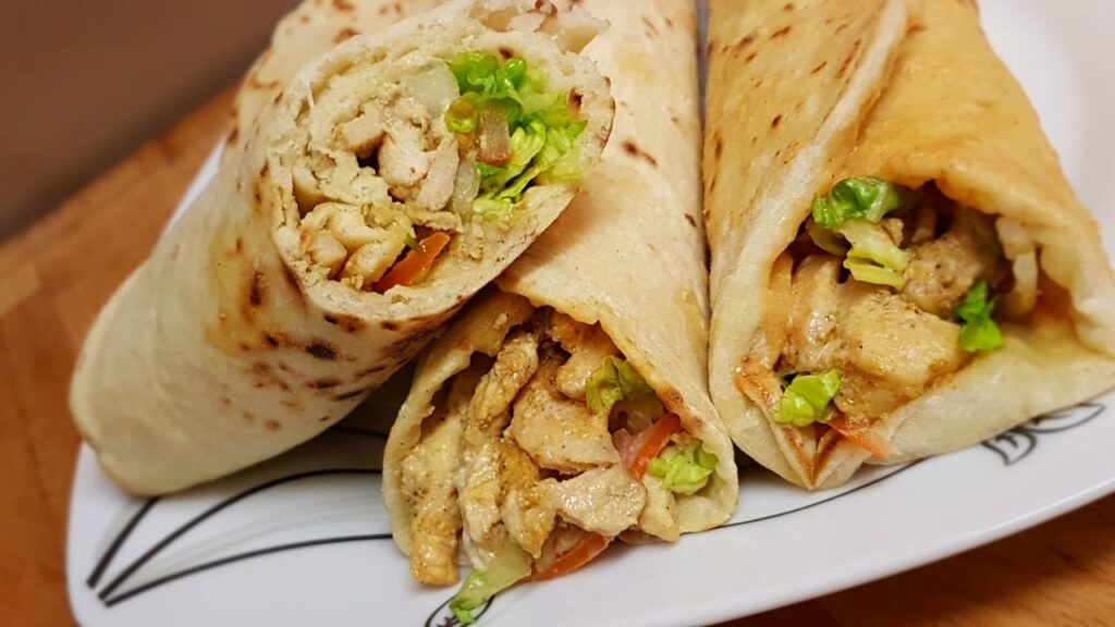 طريقة عمل شاورما الفراخ البيتي