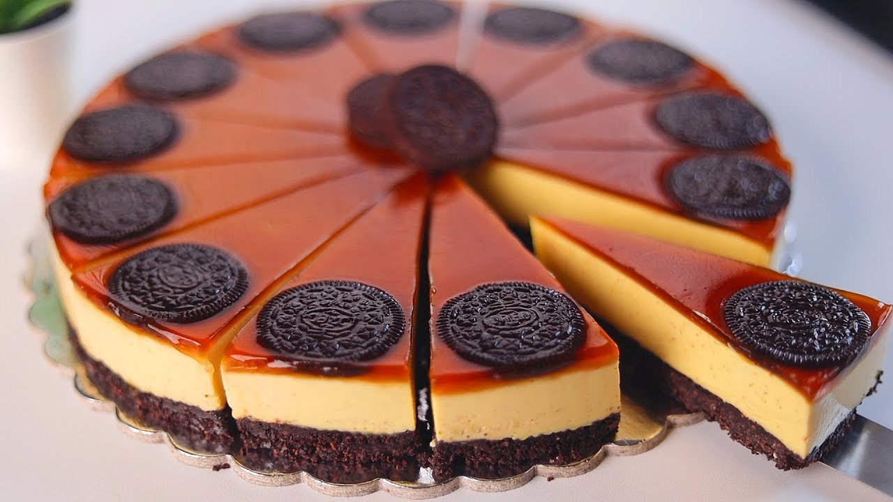 “بمكونات بسيطة والنتيجة مبهرة” كريم كراميل الأوريو البارد بدون بيض.. حلوى الصيف المثالية