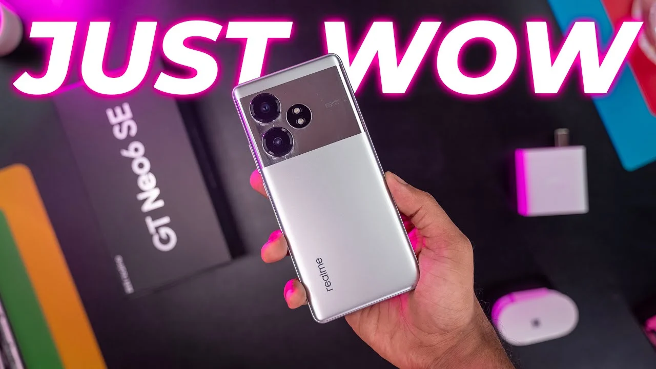 كينج الفخامة بتصميمه وإمكانياته العالمية هاتف Realme GT Neo 6 SE شبيه الآيفون العملاق بمعالج طلقة وكاميرا وبطارية ضخمة