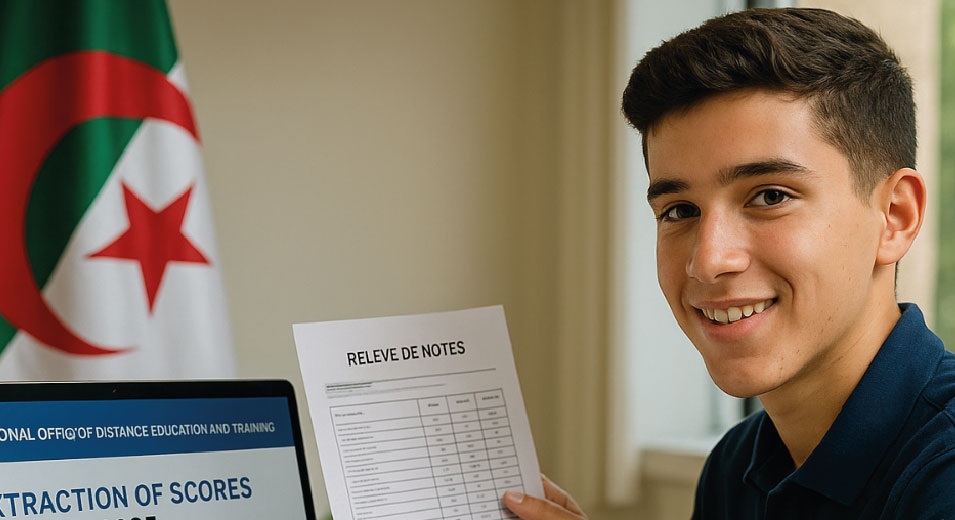 “رابط شغال وفعال” كيفية استخراج كشف نقاط المراسلة 2025 الجزائر عبر موقع الديوان الوطني onefd.edu.dz