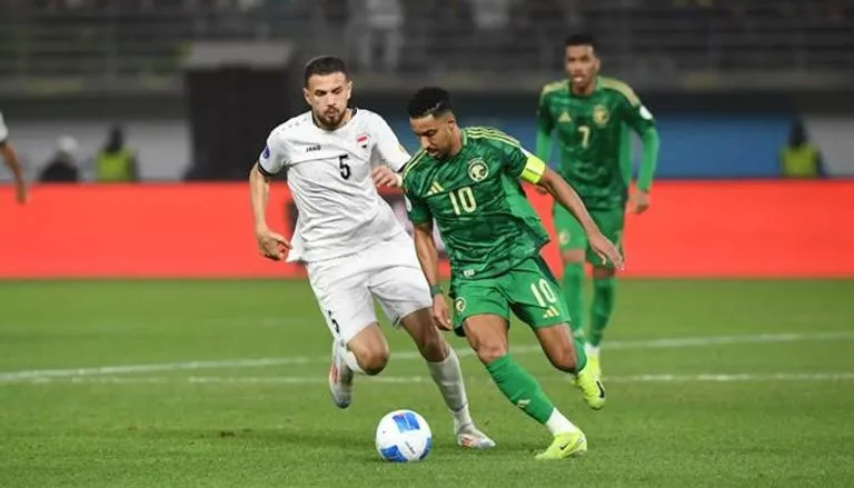 بصوت الشـوالي Saudi Arabia vs Iraq .. مباراة العراق والسعودية في تصفيات كأس العالم 2026 اعـرف الموعد والقنوات الناقلة والشكيل