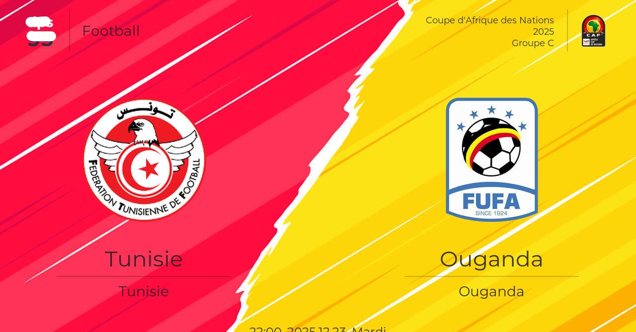 “مـاتش مشتعـل” قنـاة تذيـع مباراة تونس ضد أوغندا اليوم Tunisia vs Uganda كاس امم افريقيا 2025