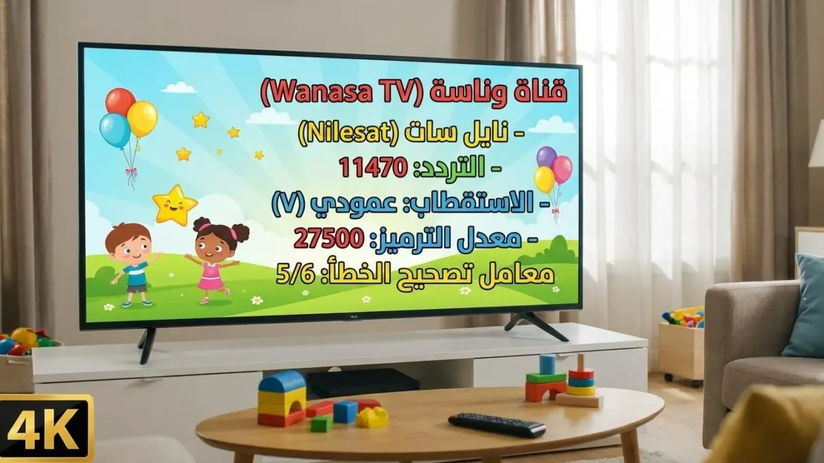 تردد قناة وناسة الجديد 2026 على النايل سات